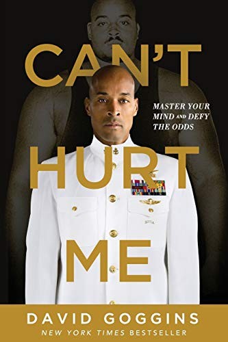 Book cover: Can't Hurt Me by David Goggins