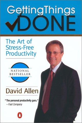 Book cover: Getting Things Done by David Allen