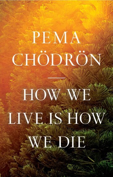 Book cover: How We Live Is How We Die by Pema Chödrön