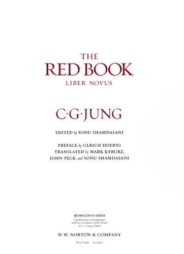 Book cover: The Red Book by C. G. Jung