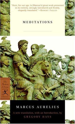 Book cover: Meditations by Marcus Aurelius